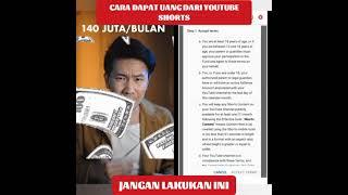 cara dapat gaji dari youtube short - jangan lakukan ini