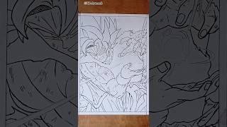 GOKU DRAWING #goku #art #shorts #trending #viral @JK-Artwork