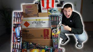 Meine XXL SILVESTER FEUERWERK RESTE auspacken!