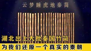 湖北出土1155枚秦简，专家看完大为震惊，还原一个真实秦国面貌