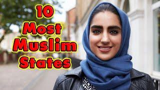10 Most Muslim States in the USA.