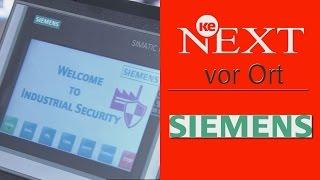 Security/Maschinensicherheit: ke NEXT TV besucht Siemens