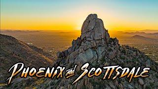 Scottsdale & Phoenix Desert Lifestyle | Drone Video (4K)