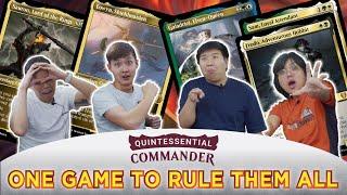 LORD OF THE RINGS PRECON BATTLE | MTG EDH Gameplay video