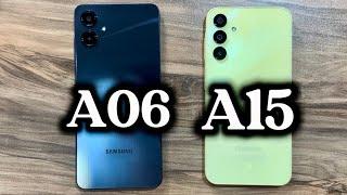 Samsung Galaxy A06 vs Samsung Galaxy A15