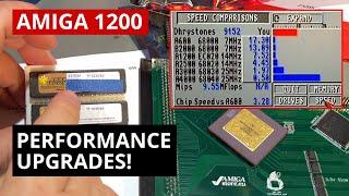 SUPER SPEED! Amiga 1200 performance upgrades - TerribleFire 1230 installation and setup