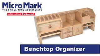 Organize Your Tools And Supplies With The Benchtop Organizer By MicroMark