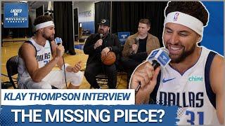 Klay Thompson "Luka Magic is real" & Joining the Mavs for a Title Run | Mavs Media Day 2024-25