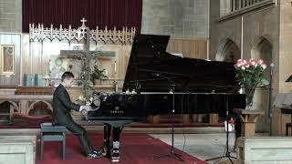 Aaron Wang performs Felix Mendelssohn's "Fantasie in F# Minor Op. 28"