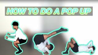 How To Do A Pop Up | MAJORETTE STUNT