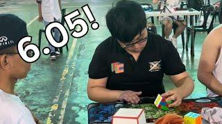 6.05 Official 3x3 One-Handed World Record!