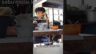 PRANK mukbang mie ayam, Ibu ibu penjual sampai benar benar panik #shorts #mukbang #alwan17