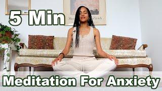 5-Minute Meditation For Anxiety