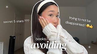 reading books i’ve been AVOIDING