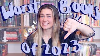 the worst books of 2023🫣 | #sydmas day 11 #bookmas #vlogmas