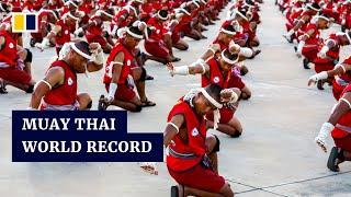 Thailand sets world record for largest ‘wai kru’ ceremony involving 3,660 Muay Thai performers