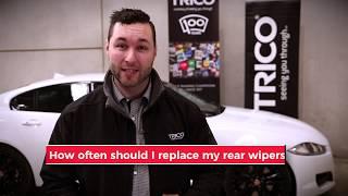 Trico Tech Tip - How often should I change my rear wipers