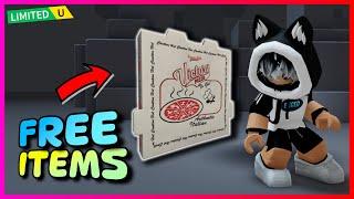 New FREE LIMITED UGC items , How to get FREE UGC LIMITED ITEMS Legends Pizza Backpack on ROBLOX