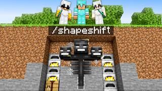 Minecraft Manhunt but I can secretly SHAPESHIFT..!