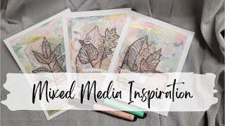 How To Paint Mixed Media On Watercolor Hot Pressed Paper - Tutorial And Inspiration