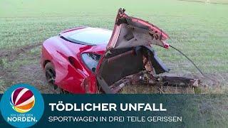 Tödlicher Unfall bei Wasbüttel: Auto in drei Teile gerissen