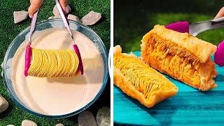 Amazingly Yummy Food Tricks And Fast Food Recipes With Cheese, Potato And Chocolate