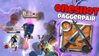 6.3 Oneshot DAGGERPAIR | Solo Black Zone | Albion Online PvP