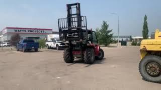 USED 2018 MANITOU M50.4 ROUGH TERRAIN FORKLIFT