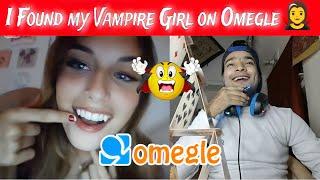 OMEGLE  I Met a beautiful Vampire girl on Omegle  #omegle