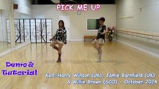 Pick Me Up - Line Dance (Dance & Teach) | Karl-Harry Winson | Jamie Barnfield | Regina Cheung