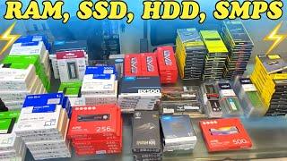 Ram, SSD, HDD, Power Supply, Monitor, Prices in Lucknow