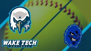 Wake Tech Softball vs. Cleveland (Game 1)