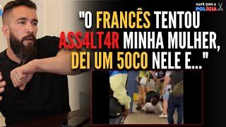 POLICIAL BRASILEIRO REAGE ASSALTO NA FRANÇA E...