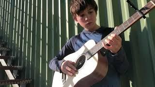 Introducing young Ruben Lee-Robertson w/Dance Monkey (Fingerstyle) *Tones & I*