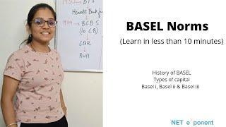 BASEL Norms| CAR| Basel i, Basel ii & Basel iii | Learn in less than 10 min