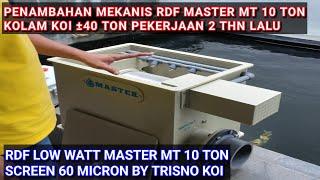 KOLAM KOI ± 40 TON TAMBAH RDF MASTER MT 10 TON BY TRISNO KOI | PEKERJAAN KOLAM 2 THN LALU SURABAYA