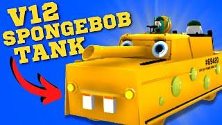 WE TURNED SPONGEBOB INTO A TANK (Automation | BeamNG)