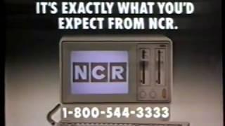 1985 NCR PC4 Computer "Dom DeLuise" TV Commercial