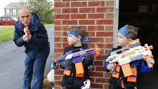 Nerf War : Payback Time 17 (Secret Rescue Mission)