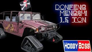 Вторая жизнь модели DONGFENG MENGSHI 1.5 TON "HOBBY BOSS" 1/35 Model's second life