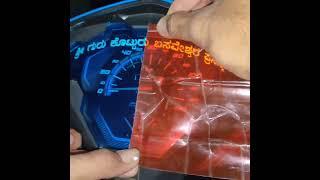HONDA DIO STICKERING️ MODIFY#RAJ WRAPS #shorts #short