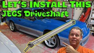 The 89G - Installing a JEGS Driveshaft in a Fox Body Mustang | Step-by-Step Guide