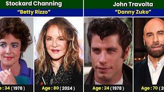 GREASE (1978) Cast Then And Now 2024