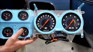 73-87 Square Body Instrument Cluster Install