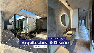 Arquitectura & Diseño. Proyecto "CASA COBOGO". Casa moderna con hormigón a la vista.