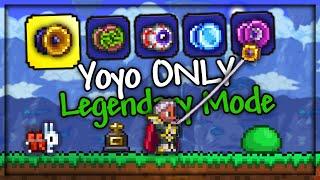 Can I Beat Terraria Legendary Mode YO-YO ONLY? (For The Worthy)