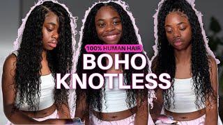 100% Human Hair BoHo Braids | No Braiding Hair