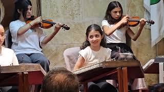موشح يا غصين البان - أداء طلاب بيت الموسيقى في النجدة الشعبية اللبنانية - 2024