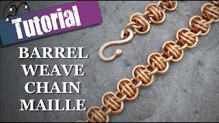 Barrel Weave Chain Maille