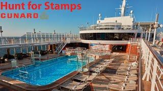 Hunt for Stamps more table tennis!!  Cunard Cruise